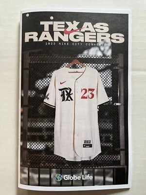 Texas Rangers 2023 Inaugural City Connect Jersey Program - SGA 4/21/2023 - Image 1 of 3