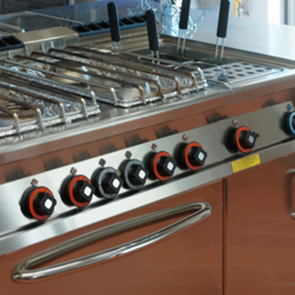 Partes y Accesorios para equipo de cocina 