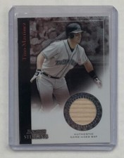 2004 Bowman Sterling #BSTM Tino Martinez Tampa Bay Devil Rays Game Used Relic