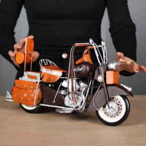 Indian motorcycle model American retro motorcycle ornament decoration gift - Picture 1 of 14