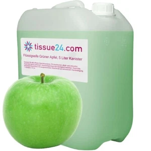 Flüssigseife Grüner Apfel, 5 Liter Kanister, ph-neutral, Handseife für Spender - Bild 1 von 1