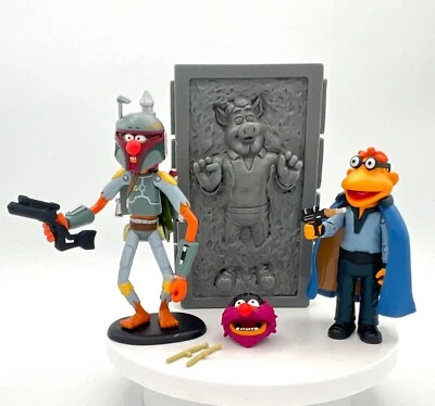 Scooter Hogthrob Star Wars Muppets Animal Link con accesorios sueltos 2012 Disney Foto 1 de 3