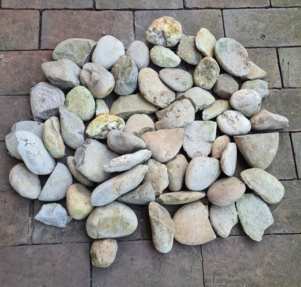 cirka 50  Findlinge Feldsteine Natursteine Garten Deko Teich - Bild 1 von 1