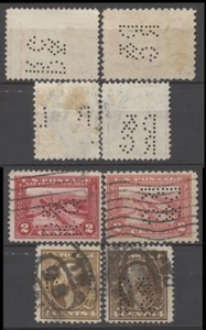 No: 120794 - EE. UU. - PERFECS - LOTE DE 4 SELLOS ANTIGUOS - ¡USADOS!¡! - Imagen 1 de 1