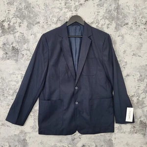 Performa Talent Chore Work Blazer Mens 42R Navy Blue Work Suit Jacket BNWT C - Picture 1 of 10