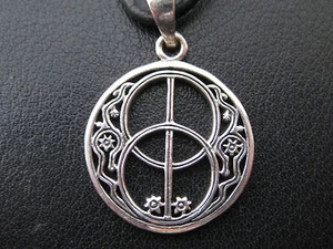 Chalice Well Ketten Anhänger 925 er silber+Band+Geschenkbox et Nox  /   x634 - Imagen 1 de 12
