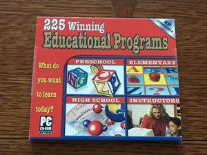 225 Winning Educational Programs PC CD-ROM Swift Jewel NEW - Picture 1 of 4