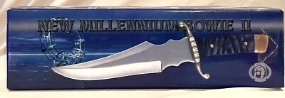 Chipaway Cutlery New Millennium Bowie II Knife CW-192CB Pakistan Steel 12 In NIB - Image 1 of 4