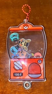 Geoffrey Siu Gentlemon Gachapon Fillable Shaker Keychain (4") - Picture 1 of 2