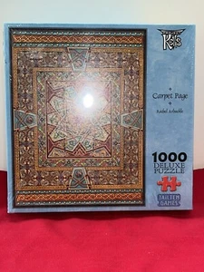 SEALED 2007 KELLS ORIENTAL CARPET PAGE 1000 PC PUZZLE R. ARBUCKLE TG311 IRELAND - Picture 1 of 13