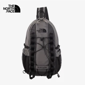 NEW THE NORTH FACE Sling Bag SUPER ONE WAY BAG GRAY NN2PR01 UNISEX SIZE - Picture 1 of 8