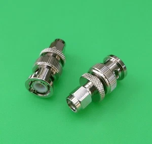 (2 PCS) SMA Male to BNC Male Adapter - USA Seller - Picture 1 of 3