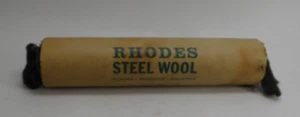 Vintage Rhodes American Steel Wool 2/0  Medium Coarse (New Old Stock) Aprox 1# - Picture 1 of 6