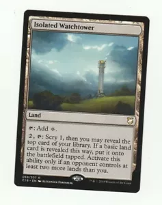 1x Isolated Watchtower EX/NM Commander Mtg Magic 1x x1 - Picture 1 of 2