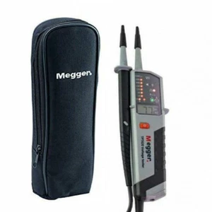 PROBADOR DE VOLTAJE Y CONTINUIDAD DE 2 POLOS MEGGER TPT420 + ESTUCHE OPCIONAL Y CALIBRACIÓN - Imagen 1 de 5