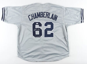 Joba Chamberlain New York Yankees Signed Jersey Inscribed "09' WS Champ" (JSA)