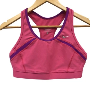 Nike Dri Fit Sport BH Damen Small Racerback Pink Lila - Bild 1 von 3