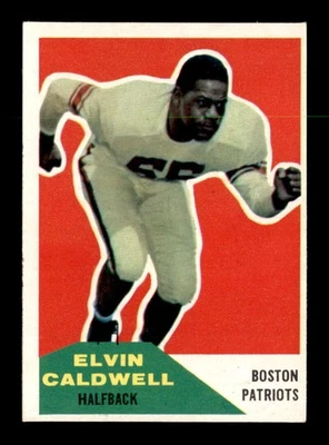 1960 Fleer #120 Elvin Caldwell RC EXMT/EXMT+ X3513705 - Image 1 of 3