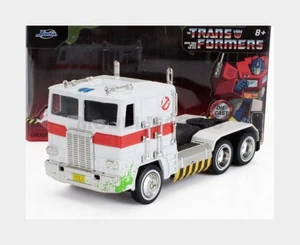 JADA 35862 FREIGHTLINER - FLT86 TRACTOR TRUCK GHOSTBUSTERS OPTIMUS PRIME TRANSFO - Foto 1 di 2