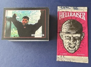 Hellraiser Complete Base Trading Card Set 110 Cards Eclipse 1992 + Wrapper - Picture 1 of 6