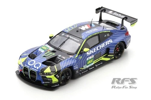 BMW M4 GT3 24h Le Mans 2025 Valentino Rossi Al Harthy van der Linde 1:43 Spark - Immagine 1 di 1
