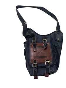 Kaukko Workshop Canvas Messenger Bag Crossbody Shoulder Sling Backpack Travel - Picture 1 of 7
