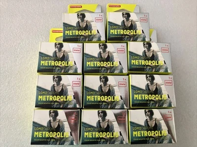 Lot Of 11 LomoChrome Metropolis XR 100-400 Color Negative Film 35mm- 10/2022 - Image 1 of 4