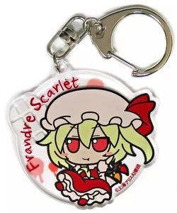 Flandre Scarlet Fumo Acrylic Keyholder - TouhouProject Mascot 50mm - Picture 1 of 1