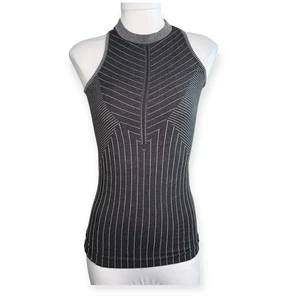 Athleta Sojourm Ribbed Knit Racerback Seamless Tank Small - Picture 1 of 3