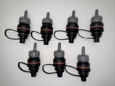 Qty. 7-CORNING KT-OPT-ADPT OptiTap Adapter Single Mode Ceramic Sleeve, Black. - Image 1 of 2