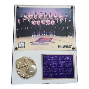 NBA Phoenix Suns 92-93 Team Picture Framed Plaque ~ Basketball - Picture 1 of 12