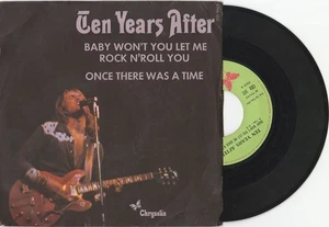 RARE SP TEN YEARS AFTER-BABY WON T YOU LET ME-CHRYSALIS-FRENCH - Picture 1 of 2