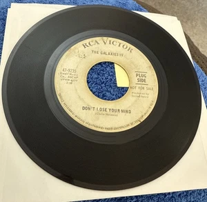 1967 Galaxies IV Don't Lose Your Mind  RCA 47-9235 PROMO Psychedelic 7" - Imagen 1 de 3