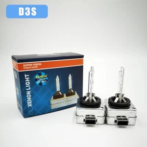D3S BULB X2 35W 6000K FACTORY XENON BULBS OEM REPLACEMENT HID BULBS GENUINE BM - Picture 1 of 8