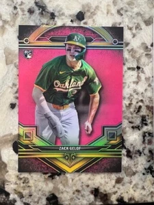 2024 TOPPS TRIPLE THREADS TOURMALINE CARD /125 OAKLAND ATHLETICS ZACK GELOF #197 - Picture 1 of 1
