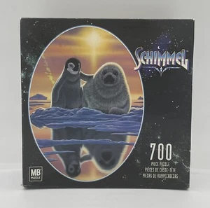 Schimmel Seal And Penguin 750 Piece Brand New Sealed Jigsaw Puzzle 20x27” Hasbro - Picture 1 of 2