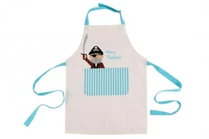 Childrens Pirate Cotton Apron Brand New - Painting or Cooking 'Ahoy There' - Picture 1 of 1