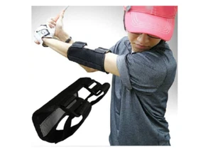 Golf Swing Training Aids Straight Practice Elbow Brace Swing Trainer Arm Support - Picture 1 of 9