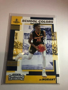 Ja Morant 2019-20 Panini Contenders Draft Picks School Colors and Game Day RC #2 - Picture 1 of 4