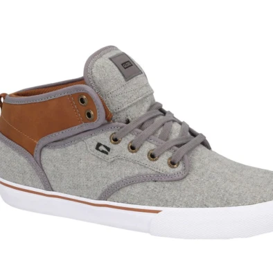 ZAPATOS DE SKATE GLOBE MOTLEY GRIS MEDIO PUNTO CARAMELO TALLA 8 Foto 1 de 4