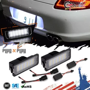 2x Luces LED blancas de matrícula para Porsche Cayman/Panamera/911 Carrera GT2 - Imagen 1 de 12
