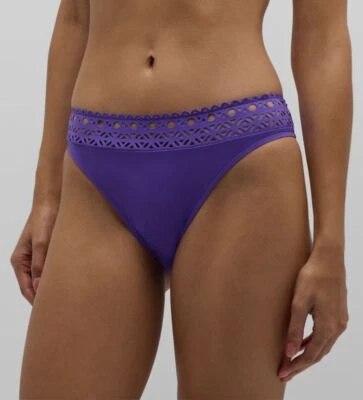 $110 Lise Charmel Para Mujer Púrpura Corte Láser Bikini Parte Inferior Traje de Baño Talla XS Foto 1 de 2