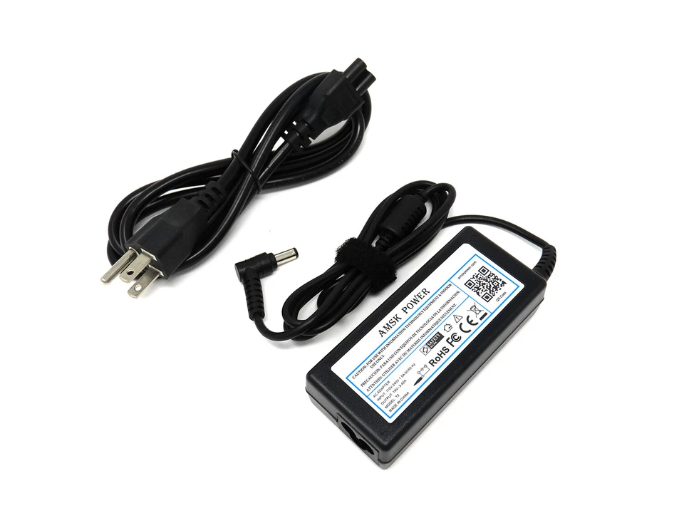 AC Adapter for ASUS VivoPC Vm42 Vm42-s075v Mini Desktop Power Supply Cord 65w