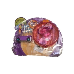 Polly Pocket 2008 CAR GEMS GLITZ'N GO COMPACTS SET Mattel NEW - Picture 1 of 4