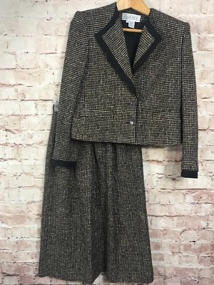 Carlisle 两件式西装上衣 8 码裙 10 码 — 第 1/4 张图片