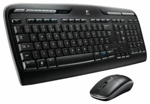 LOGITECH - Ensemble Clavier & Souris Sans Fil MK330, Noir - Photo 1/1