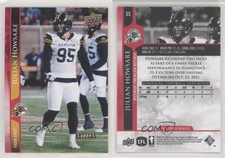 2021 Upper Deck CFL Red /165 Julian Howsare #55