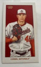 PATRICK CORBIN 2021 Topps T206 Wave 8 SWEET CAPORAL parallel back card 1:3
