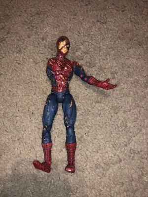 Figura de acción Spider-Man 2002 Battle Ravaged Spiderman Tobey Movie Toy Biz (LEER Foto 1 de 2