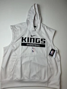 Nike Dri-Fit Sacramento Kings Player Issued Sleeveless Hoodie Size XL - Bild 1 von 5